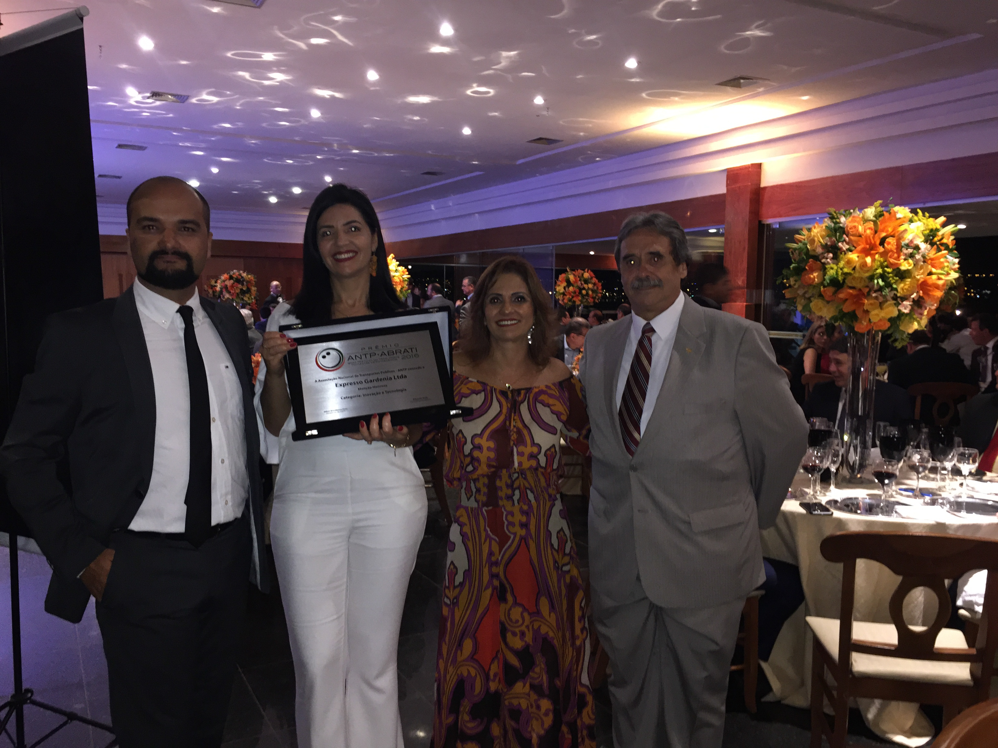 Gardenia conquista prêmio de reconhecimento nacional em Brasilia